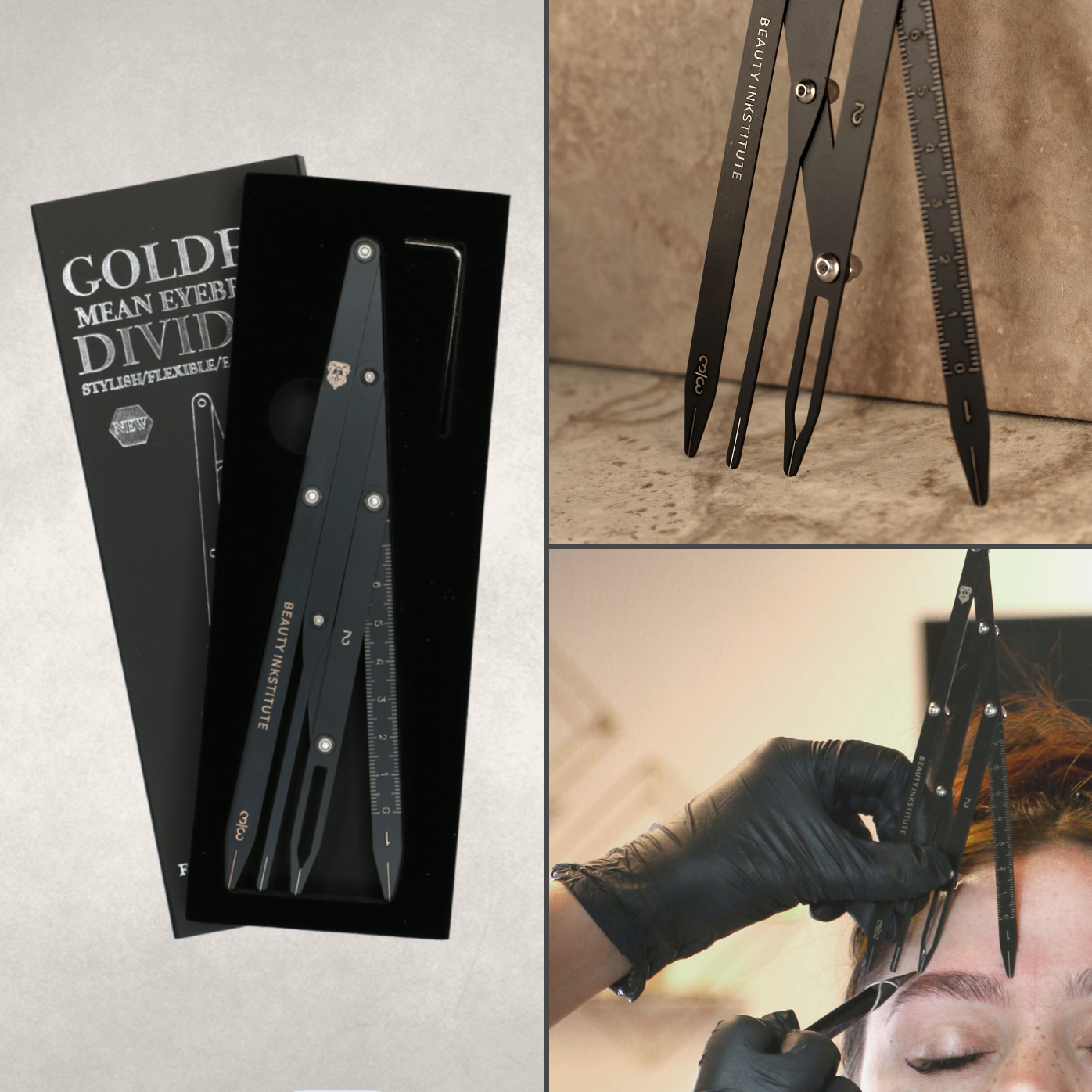 Stainless Steel Perfect Brow Caliper