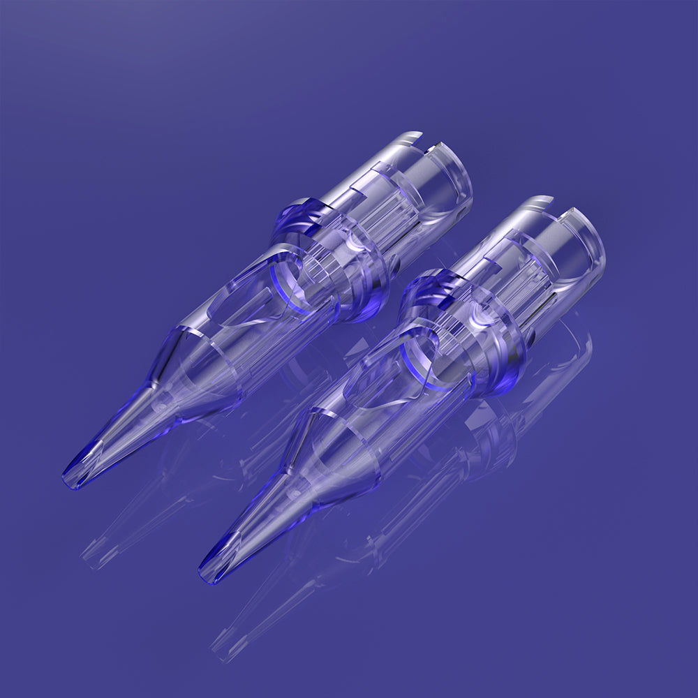 Mast Pro Tattoo Cartridges Needles (0.25mm Diameter) (3.5mm Taper) Round Liner- Box of 20