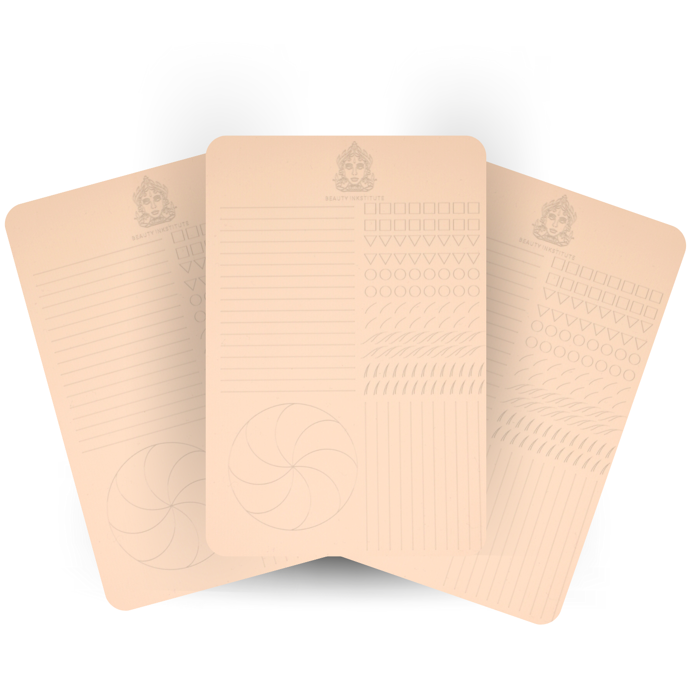 3 Pack: Linework Printed Silicone Skins