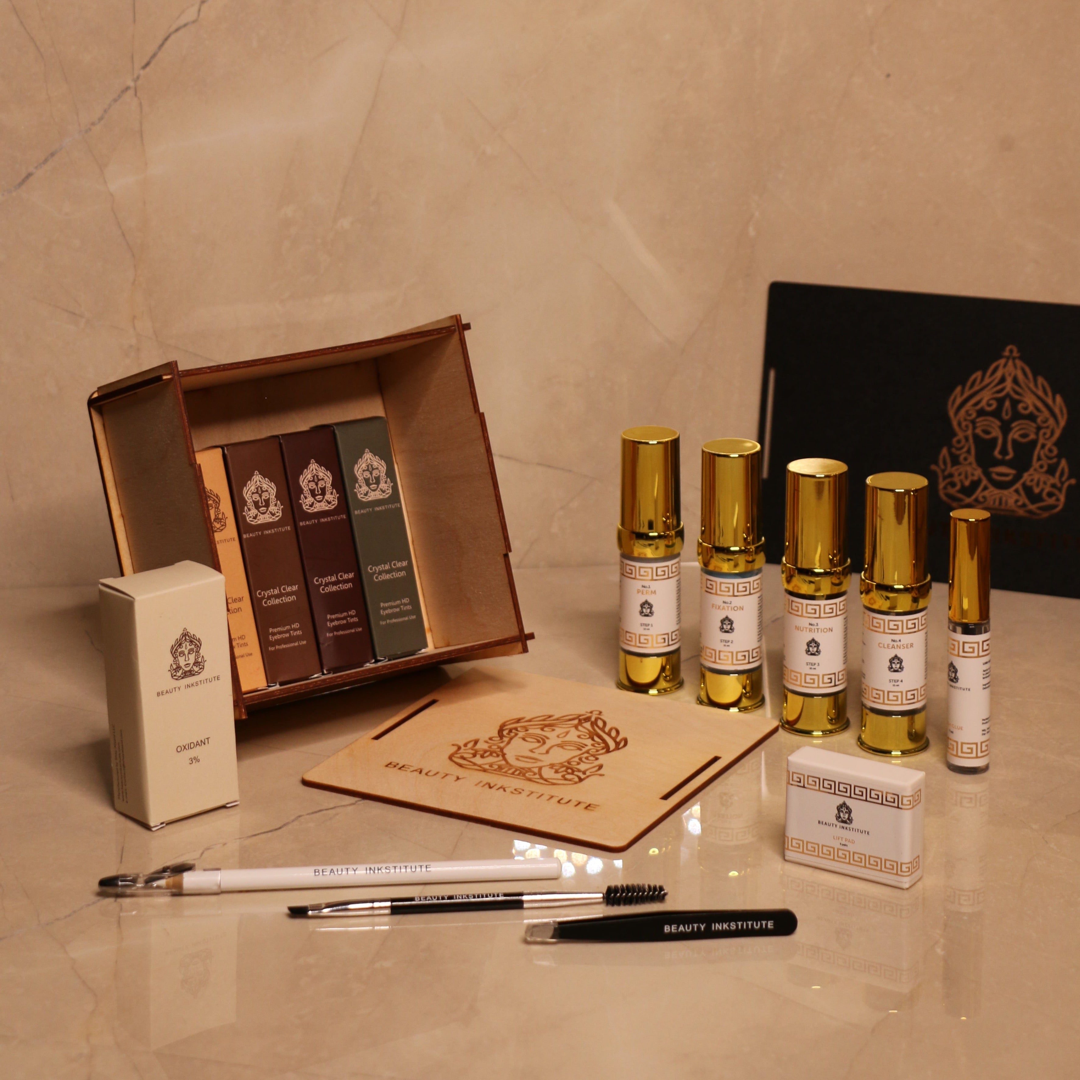Brow Lamination & Tinting kits bundle (Courses included)