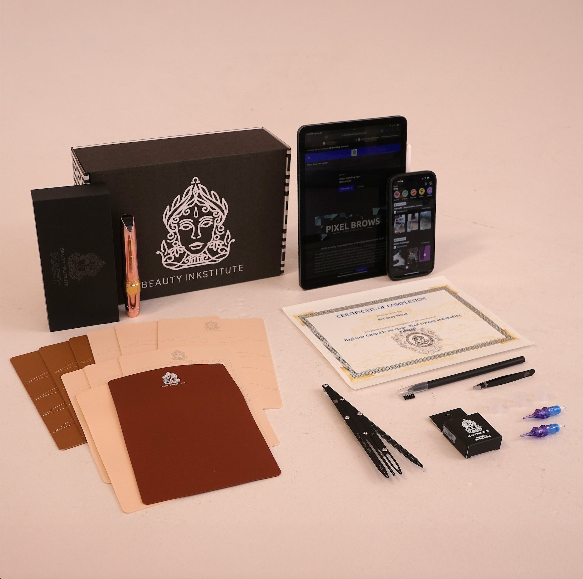 Ombre Brow & Pixel Stroke Course and Kit Bundle