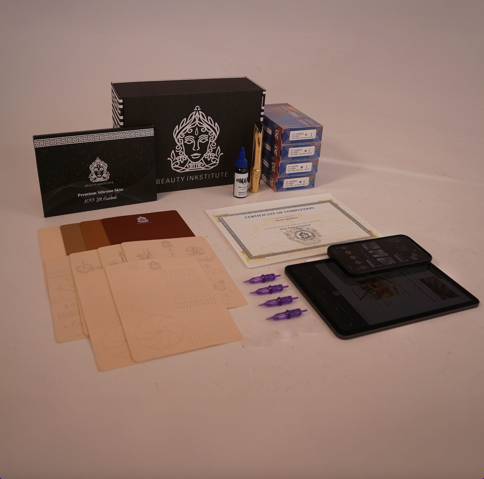 Fine Line Tattoo Course and Kit Bundle